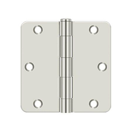 Patioplus Rad Hinge - Polished Nickel - 3.5 x 3.5 x 0.25 in. PA3853624